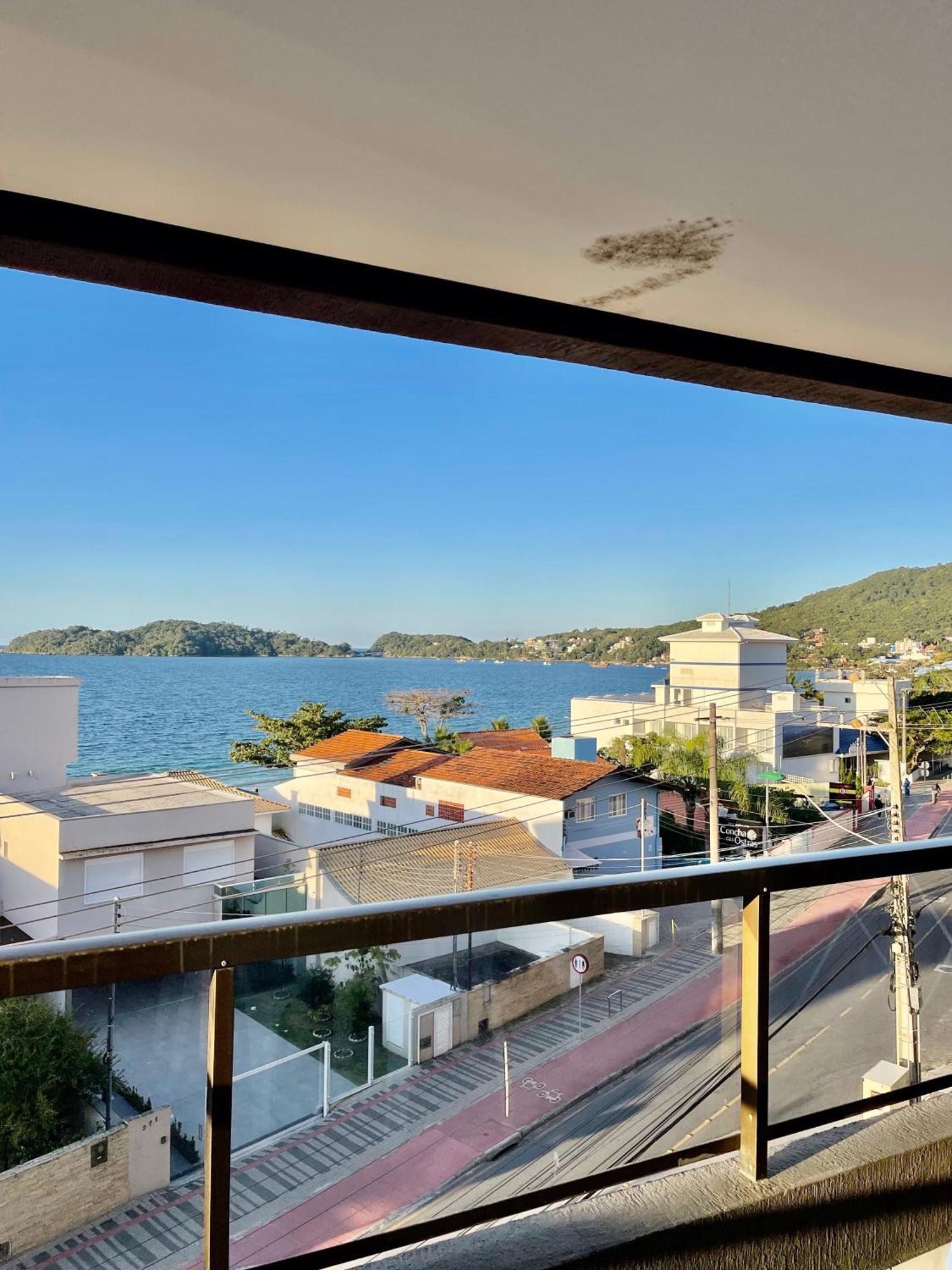 187 Apartamento 50M Da Praia. Bela Vista Ao Mar. Em Avenida Principal De Bombinhas. Kültér fotó