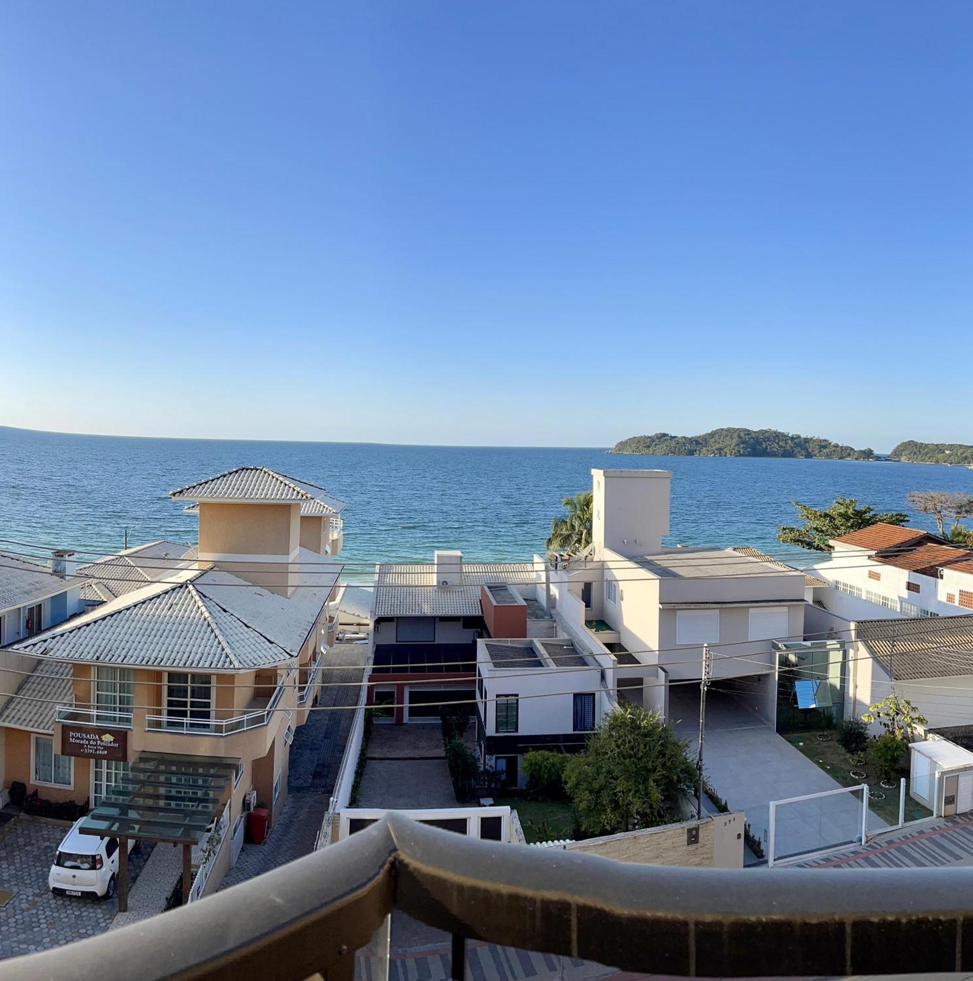 187 Apartamento 50M Da Praia. Bela Vista Ao Mar. Em Avenida Principal De Bombinhas. Kültér fotó